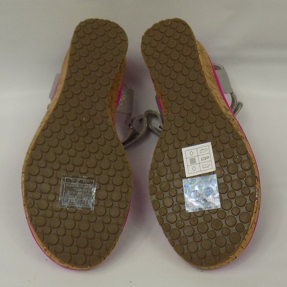 Skechers KIDS Tikis 86411L Silver/Multi Size 5 - Picture 7 of 12